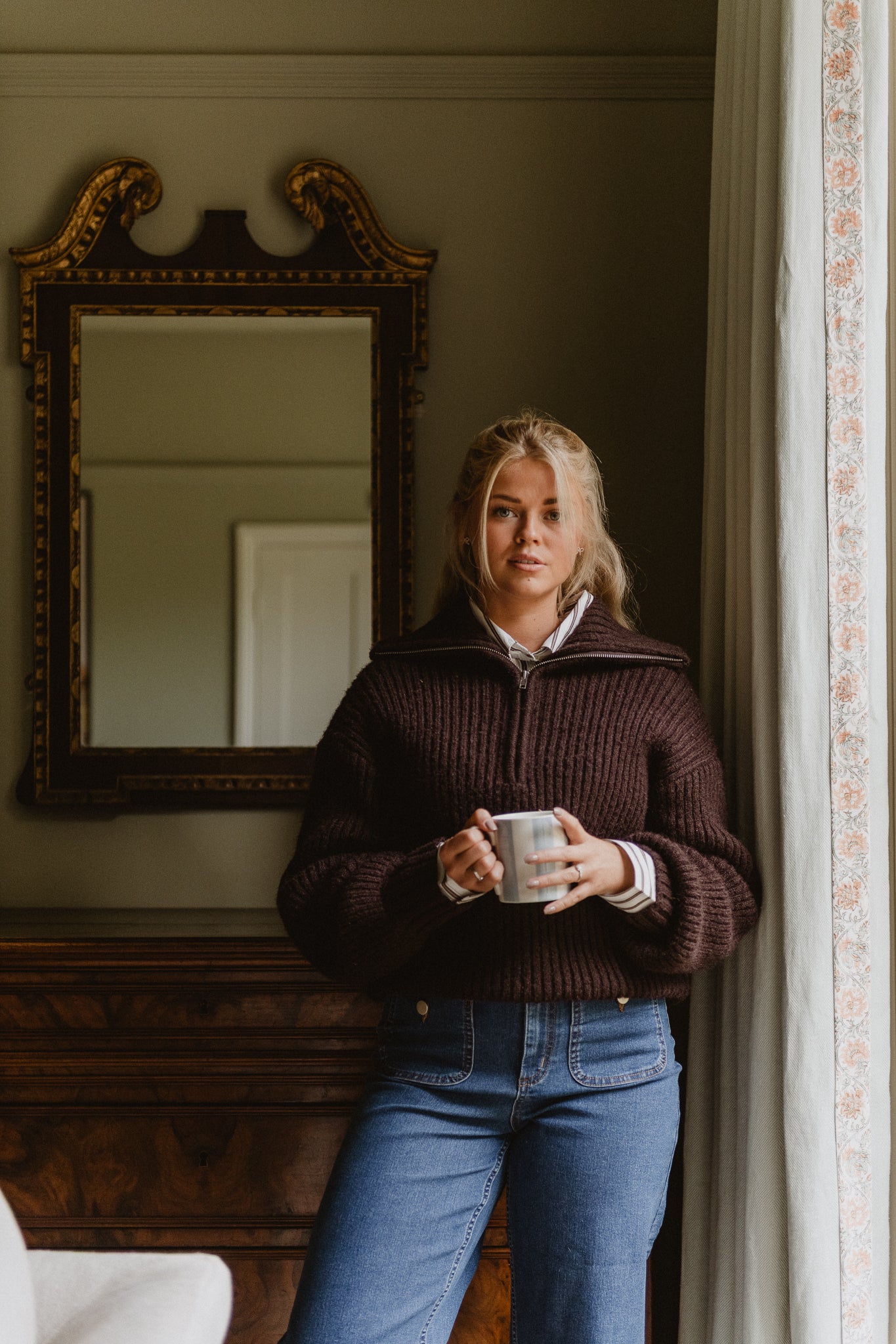 AWULLA Pullover - Chocolate Plum